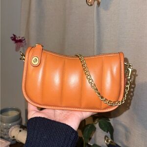 Coach swinger quilted